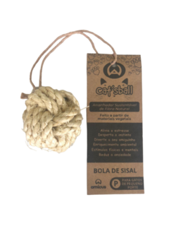 Cat Ball Sisal Sustainable Toy